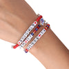 Buffalo Bills NFL Josh Allen & Stefon Diggs 3 Pack Player Friendship Bracelet