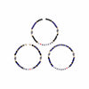 Baltimore Ravens NFL Lamar Jackson & Odell Beckham Jr 3 Pack Player Friendship Bracelet