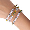 Green Bay Packers NFL Aaron Jones & Jordan Love 3 Pack Player Friendship Bracelet