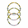 Green Bay Packers NFL Aaron Jones & Jordan Love 3 Pack Player Friendship Bracelet