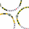 Green Bay Packers NFL Aaron Jones & Jordan Love 3 Pack Player Friendship Bracelet