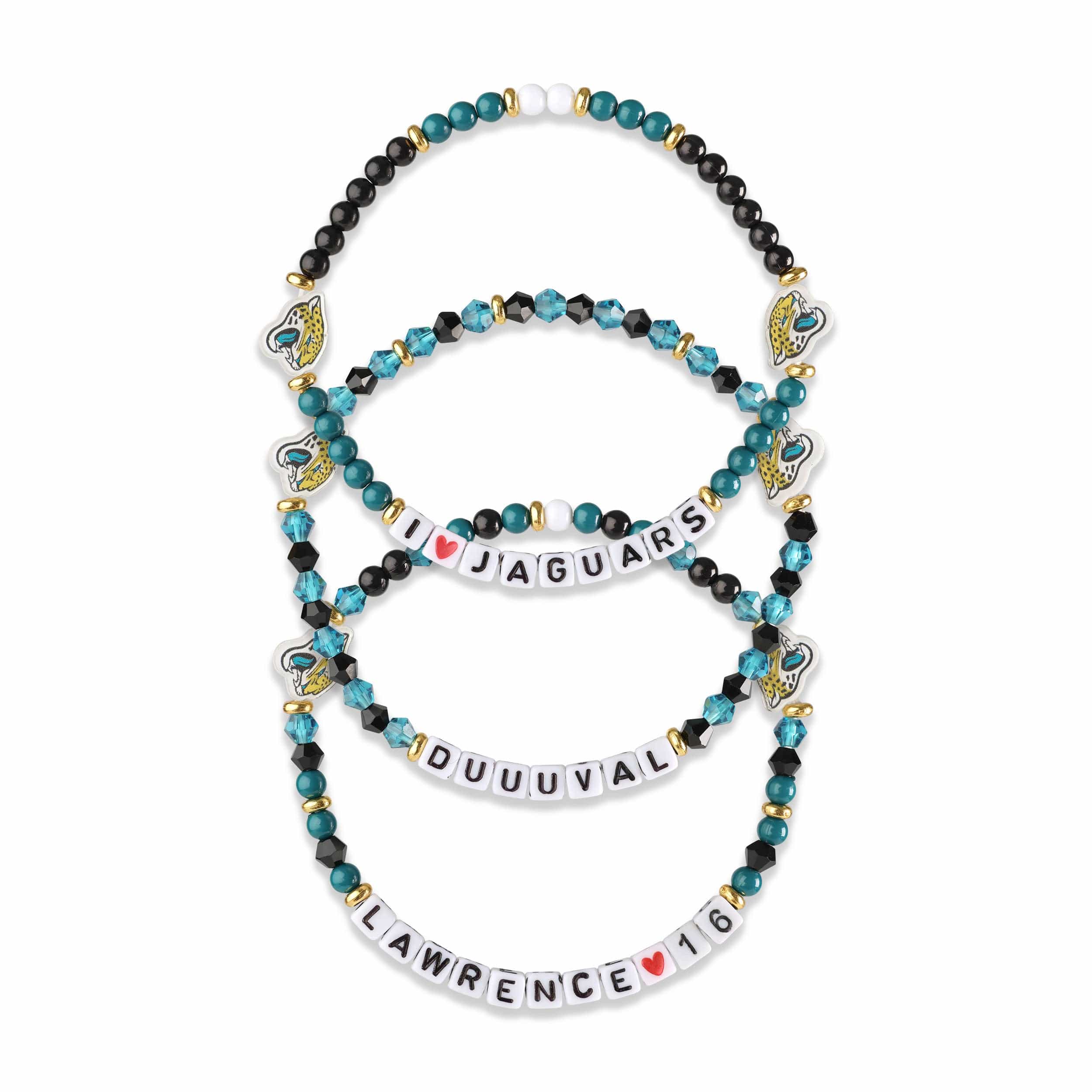 Jacksonville Jaguars Color Beads