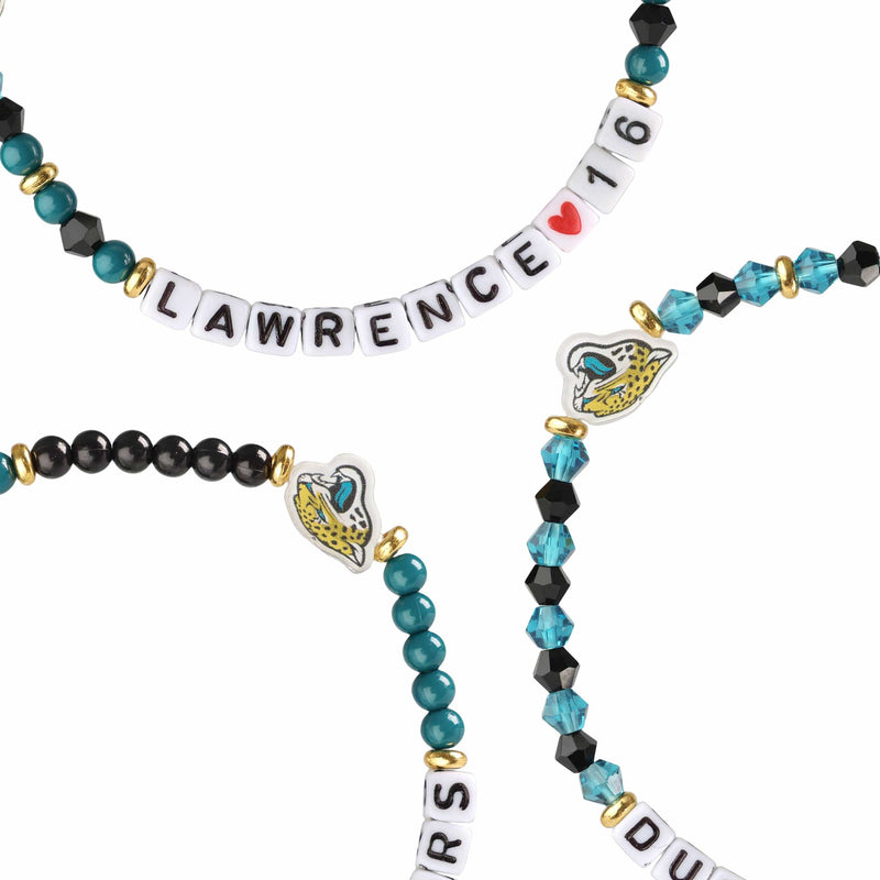 Jacksonville Jaguars NFL Trevor Lawrence 3 Pack Player Friendship Brac