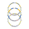 Los Angeles Chargers NFL Justin Herbert & Joey Bosa 3 Pack Player Friendship Bracelet