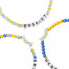 Los Angeles Chargers NFL Justin Herbert & Joey Bosa 3 Pack Player Friendship Bracelet