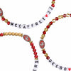 San Francisco 49ers NFL Deebo Samuel & Christian McCaffrey 3 Pack Player Friendship Bracelet