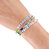 Seattle Seahawks NFL Geno Smith & DK Metcalf 3 Pack Player Friendship Bracelet