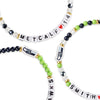 Seattle Seahawks NFL Geno Smith & DK Metcalf 3 Pack Player Friendship Bracelet