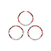 Carolina Hurricanes NHL 3 Pack Friendship Bracelet