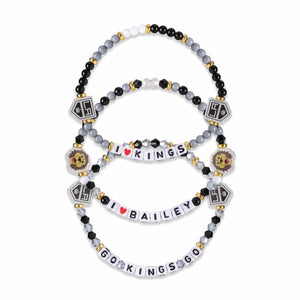 Los Angeles Kings NHL 3 Pack Friendship Bracelet