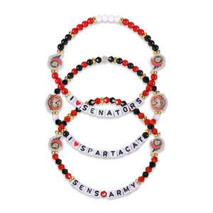 Ottawa Senators NHL 3 Pack Friendship Bracelet