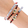 Chicago Blackhawks NHL Connor Bedard 3 Pack Player Friendship Bracelet