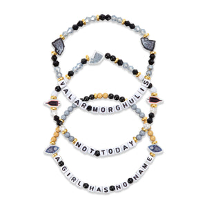 Game of Thrones Arya Stark 3 Pack Friendship Bracelet