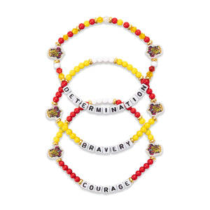 Gryffindor Harry Potter 3 Pack Friendship Bracelet