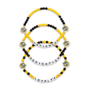 Hufflepuff Harry Potter 3 Pack Friendship Bracelet
