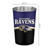 Baltimore Ravens NFL Team Stripe Waste Basket