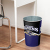 Baltimore Ravens NFL Team Stripe Waste Basket