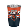 Chicago Bears NFL Team Stripe Waste Basket