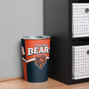 Chicago Bears NFL Team Stripe Waste Basket