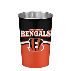 Cincinnati Bengals NFL Team Stripe Waste Basket