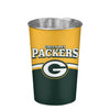 Green Bay Packers NFL Team Stripe Waste Basket