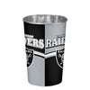 Las Vegas Raiders NFL Team Stripe Waste Basket