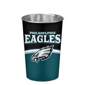 Philadelphia Eagles NFL Team Stripe Waste Basket