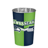 Seattle Seahawks NFL Team Stripe Waste Basket
