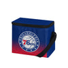 Philadelphia 76ers NBA Exclusive Big Logo Stripe 6 Pack Cooler