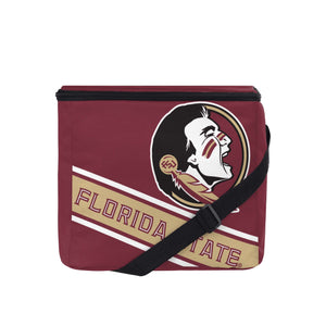 Florida State Seminoles NCAA Big Logo Stripe 12 Pack Cooler