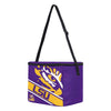 LSU Tigers NCAA Big Logo Stripe 12 Pack Cooler