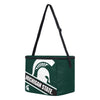 Michigan State Spartans NCAA Big Logo Stripe 12 Pack Cooler