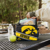 Iowa Hawkeyes NCAA Big Logo Stripe 6 Pack Cooler