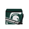 Michigan State Spartans NCAA Big Logo Stripe 6 Pack Cooler