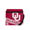 Oklahoma Sooners NCAA Big Logo Stripe 6 Pack Cooler