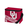 Oklahoma Sooners NCAA Big Logo Stripe 6 Pack Cooler