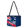 New England Patriots NFL Big Logo Stripe 12 Pack Cooler