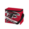 Atlanta Falcons NFL Big Logo Stripe 6 Pack Cooler