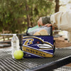 Baltimore Ravens NFL Big Logo Stripe 6 Pack Cooler