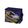 Baltimore Ravens NFL Big Logo Stripe 6 Pack Cooler