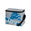 Detroit Lions NFL Big Logo Stripe 6 Pack Cooler