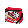 Kansas City Chiefs NFL Big Logo Stripe 6 Pack Cooler