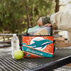 Miami Dolphins NFL Big Logo Stripe 6 Pack Cooler