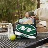 New York Jets NFL Big Logo Stripe 6 Pack Cooler