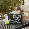 Las Vegas Raiders NFL Big Logo Stripe 6 Pack Cooler