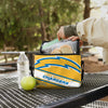 Los Angeles Chargers NFL Big Logo Stripe 6 Pack Cooler