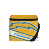 Los Angeles Chargers NFL Big Logo Stripe 6 Pack Cooler