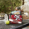 San Francisco 49ers NFL Exclusive Big Logo Stripe 6 Pack Cooler