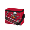 Tampa Bay Buccaneers NFL Big Logo Stripe 6 Pack Cooler