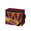 Washington Commanders NFL Big Logo Stripe 6 Pack Cooler